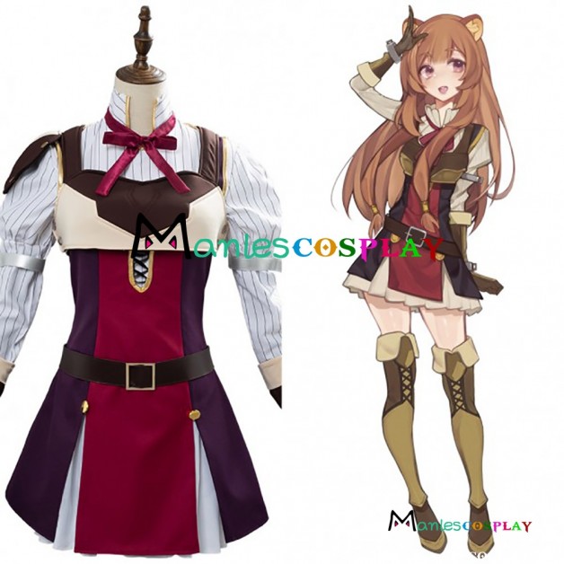 The Rising of The Shield Hero Raphtalia Cosplay Costume