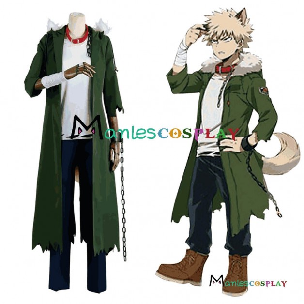 My Hero Academia Katsuki Bakugou Cosplay Costume