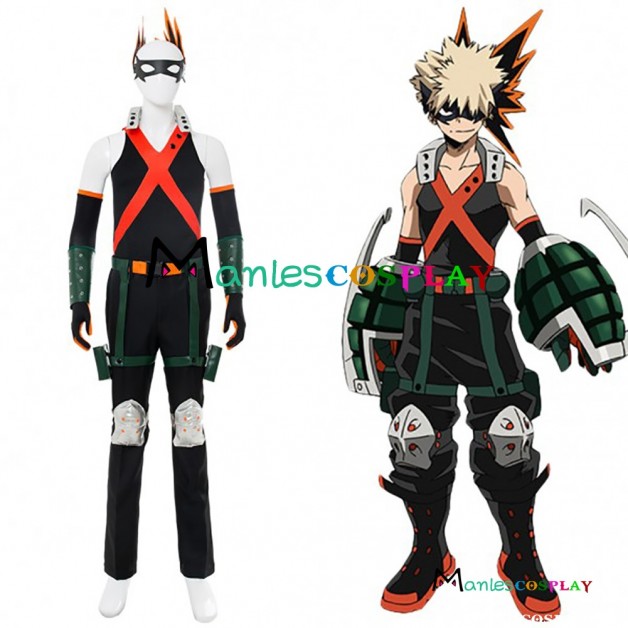 My Hero Academia Katsuki Bakugou Cosplay Costume