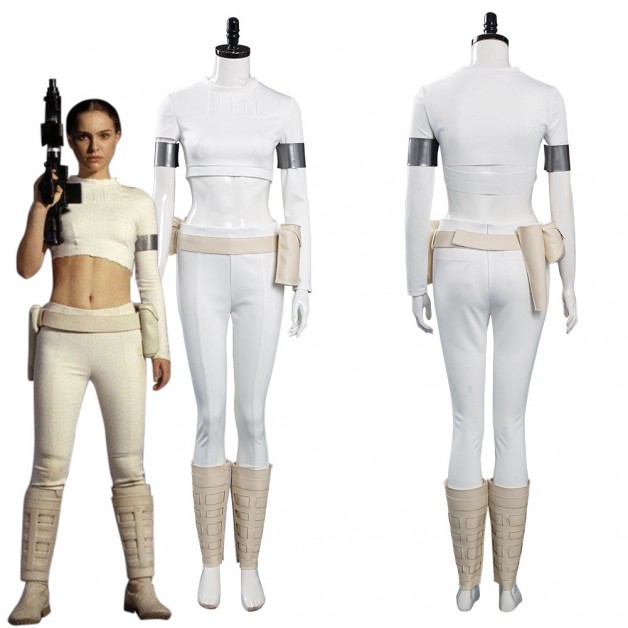 Star Wars Padme Amidala Outfits Halloween Carnival Suit Cosplay Costume