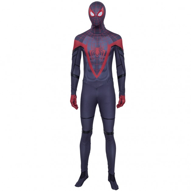 Cosplay Miles Morales Costume From Spider-Man 