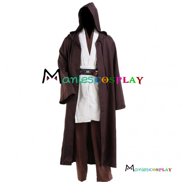 Star Wars Kenobi Jedi Cosplay Costume 