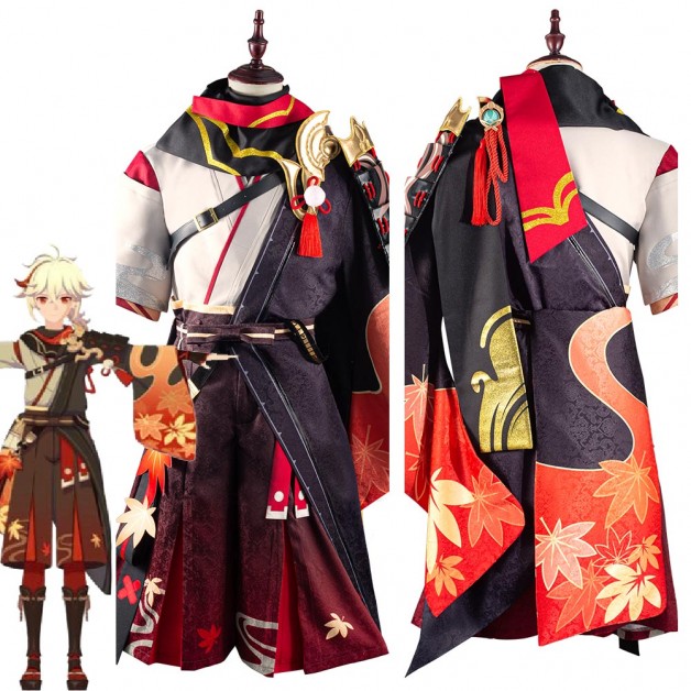 Genshin Impact Kazuha Outfits Halloween Carnival Suit Cosplay Costume