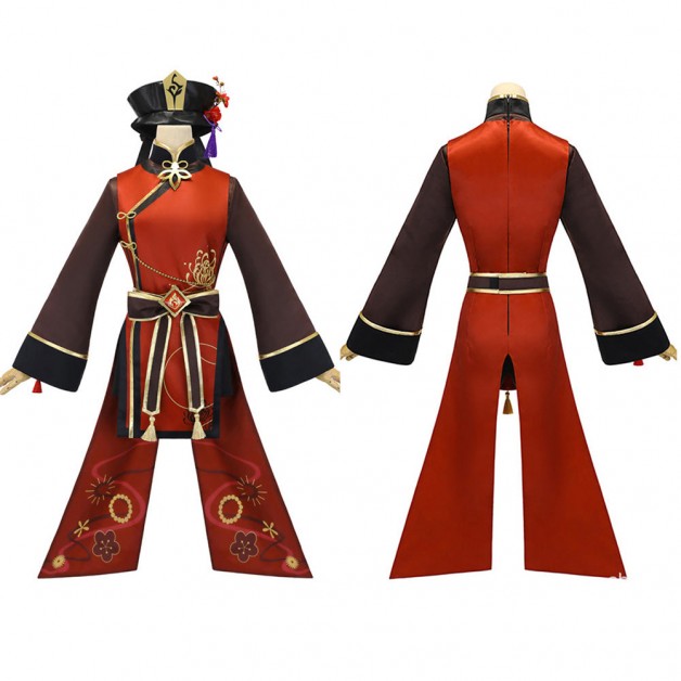 Genshin Impact HuTao Costume Comic-con Carnival Suit Cosplay Costume