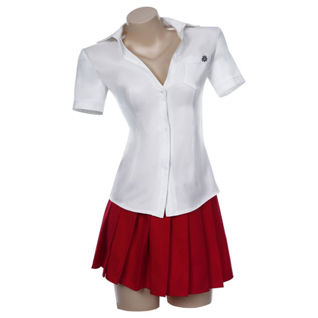 Danganronpa 2 Goodbye Despair Akane Owari Uniform Dress Cosplay Costume