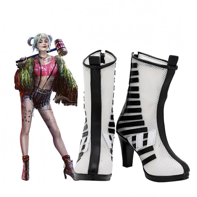 Harley Quinn Cosplay Boots From Birds of Prey