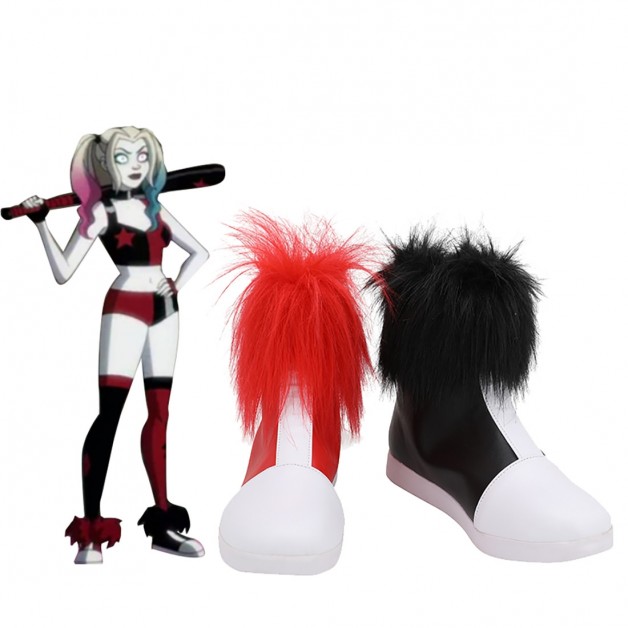 Harley Quinn Cosplay Shoes From The Batman Adventures 