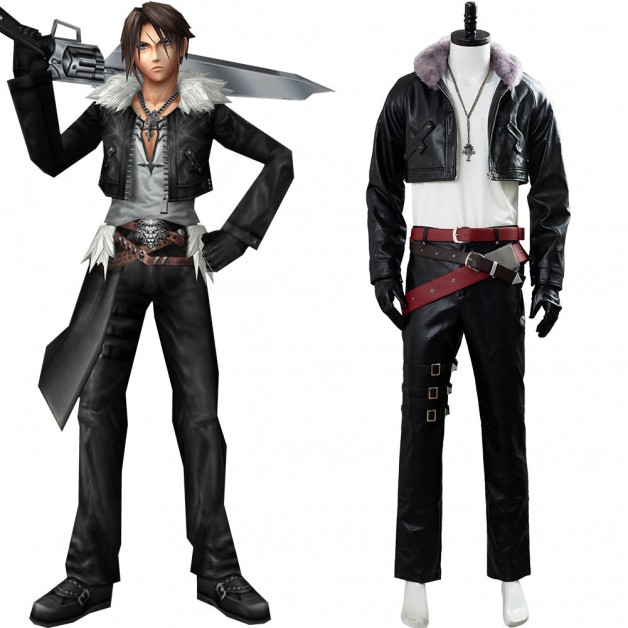 Final Fantasy 8 Remastered Squall Leonhart Costume