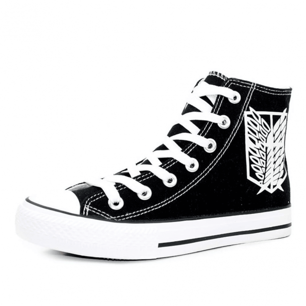 Attack On Titan Shingeki No Kyojin Wings Of Liberty Canvas Shoes Sneakers Luminous Cosplay Shoes