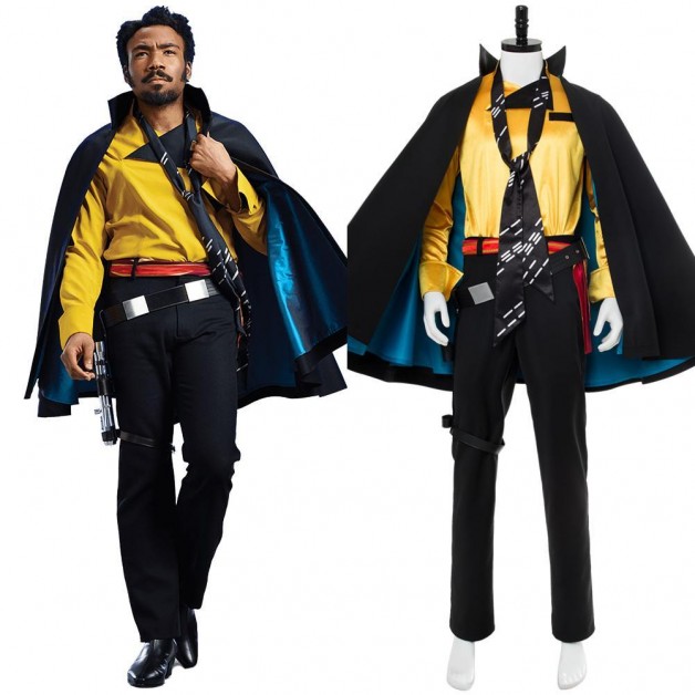 Solo: A Star Wars Story Lando Calrissian Outfit Cosplay Costume