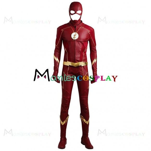 Barry Allen Costume For The Flash Season 4 Cosplay 