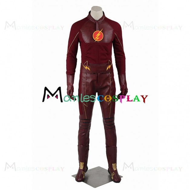 Barry Allen Costume For The Flash Season One Cosplay