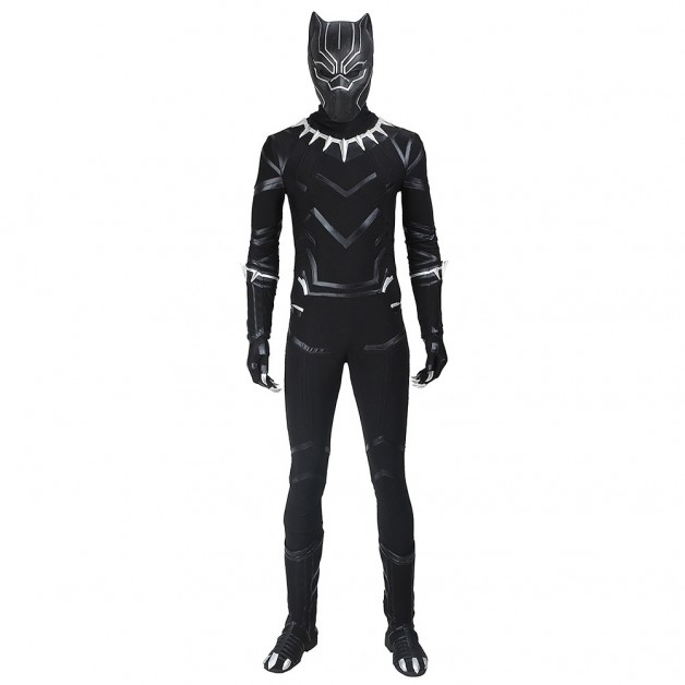Black Panther Costume For Captain America Civil War Cosplay 