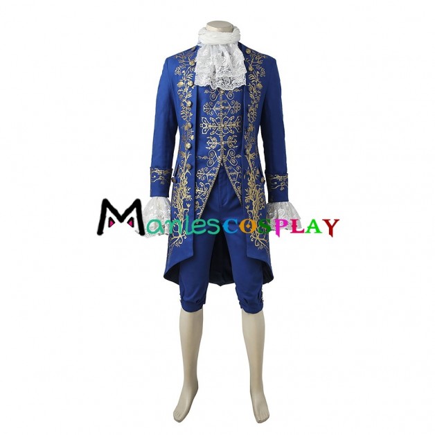 Prince Adam Beast Costume For Beauty and the Beast Cosplay 