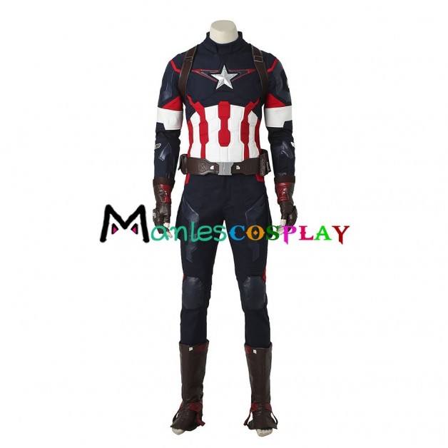 Captain America Costume For Avengers Age Of Ultron Cosplay 