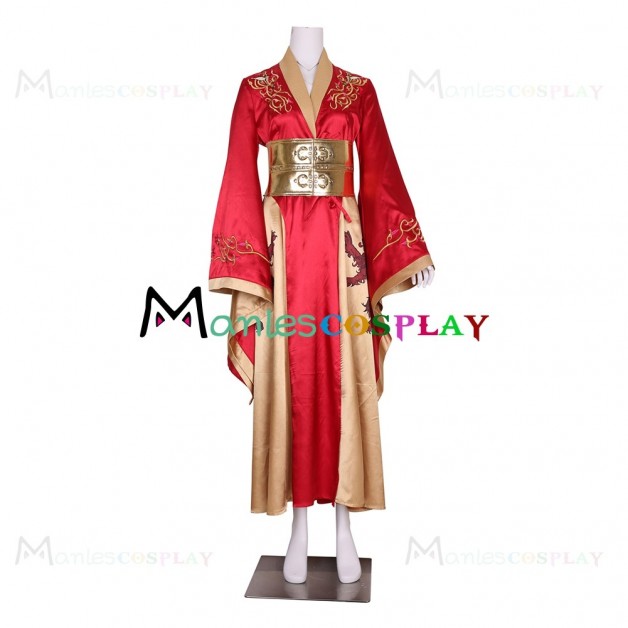 Cersei Lannister Costume For Game of Thrones Cosplay