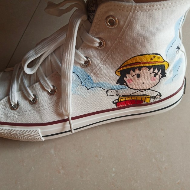 Chibi Maruko Chan Cosplay Shoes Canvas Shoes