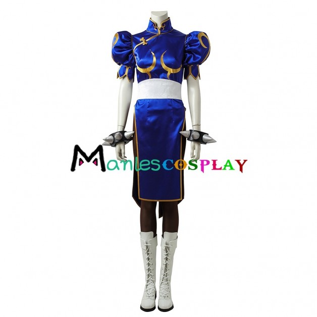 Chun Li Costume For Street Fighter Cosplay 