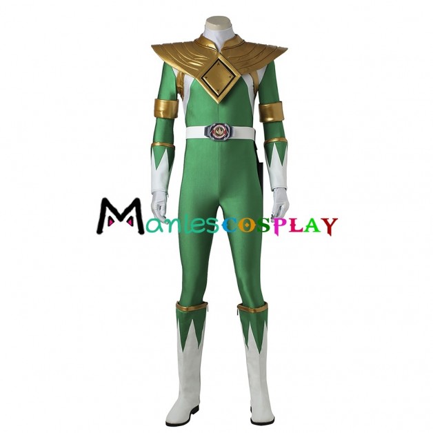 Dragon Ranger Green Power Ranger Costume For Power Rangers Cosplay 