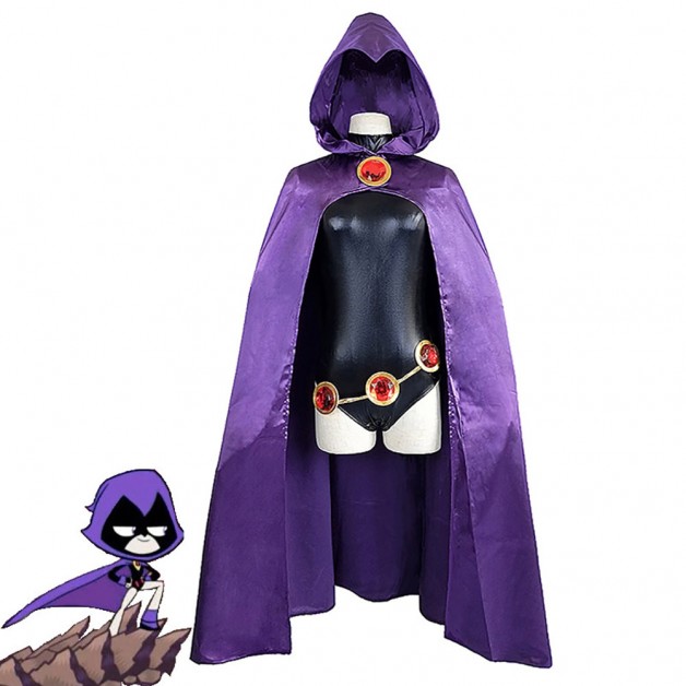 Justice League Raven Cosplay Costume