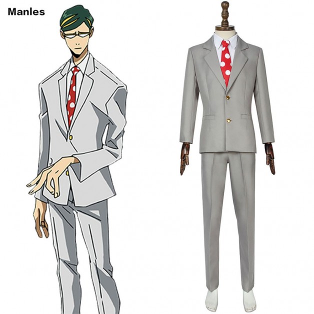 My Hero Academia Sir Nighteye Sa Naitoai Cosplay Costume 