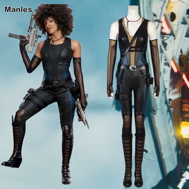 Deadpool 2 Domino Cosplay Costume