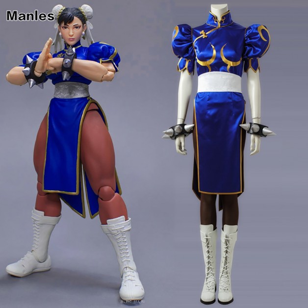 Street Fighter V Cosplay Chun-Li Costume