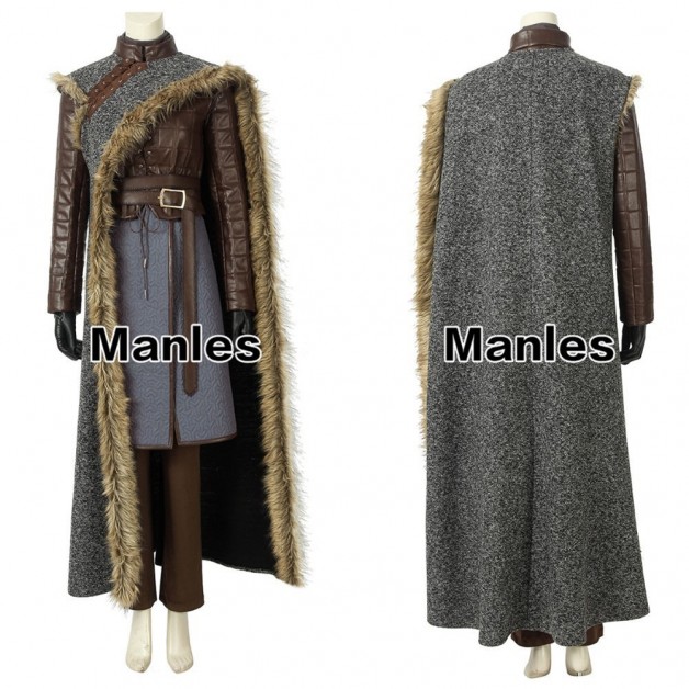 Game Of Thrones 8 Arya Stark Cosplay Costume 