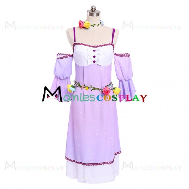 Eli Ayase Purple Dress For LoveLive Sunshine Cosplay 