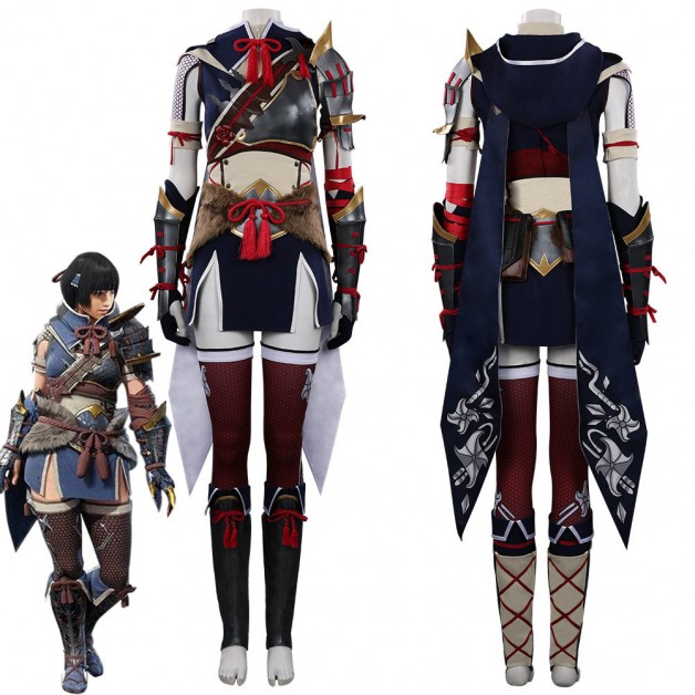 Monster Hunter Rise MH Rise Women Hunter Costume