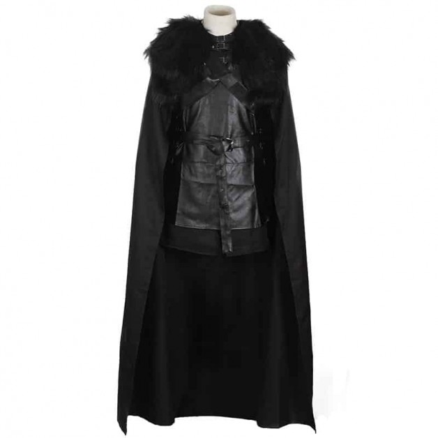 Game Of Thrones Jon Snow Cosplay Costume Version 1