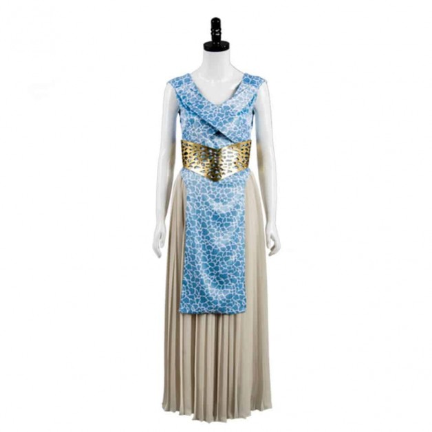 Game Of Thrones Mother Of Dragon Daenerys Targaryen Blue Cosplay Costume