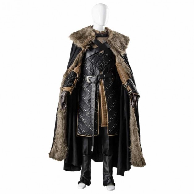 Game Of Thrones Season 7 Jon Snow Cosplay Costume