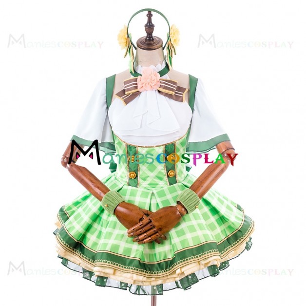 Hanayo Koizumi Green Dress For LoveLive Sunshine Cosplay 