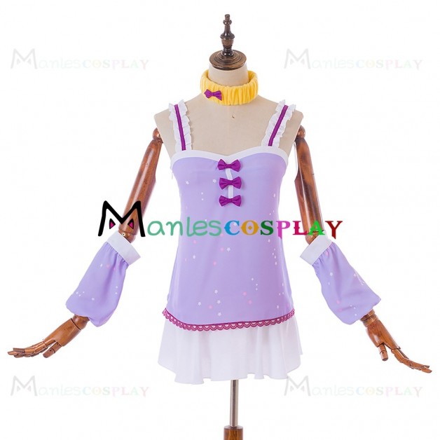 Honoka Kousaka Purple Dress For LoveLive Sunshine Cosplay 