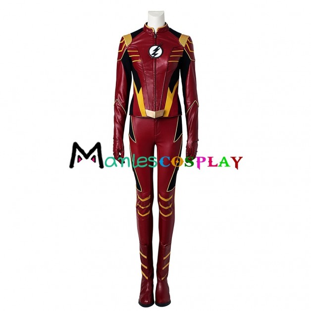 Jesse Quick Costume For The Flash Season 3 Cosplay 