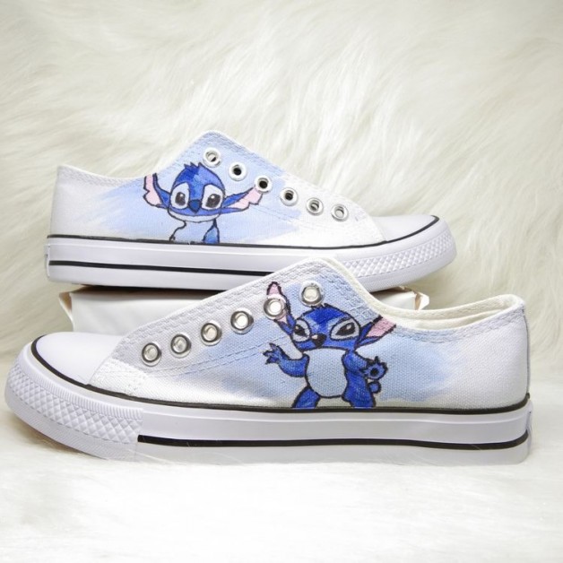 Lilo And Stitch Canvas Shoes Stitch Cosplay Shoes