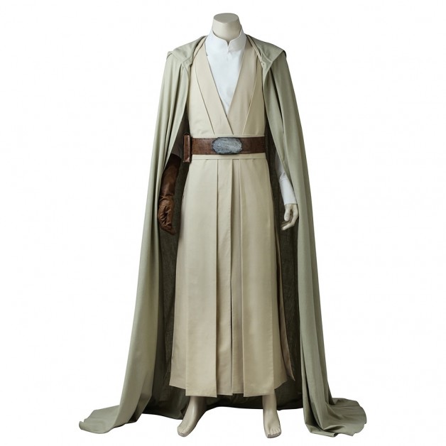 Luke Skywalker Costume For Star Wars The Last Jedi Cosplay
