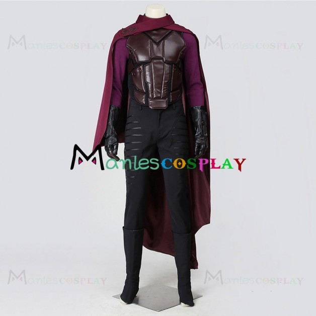 Magneto Erik Lehnsherr Costume For X Men Cosplay