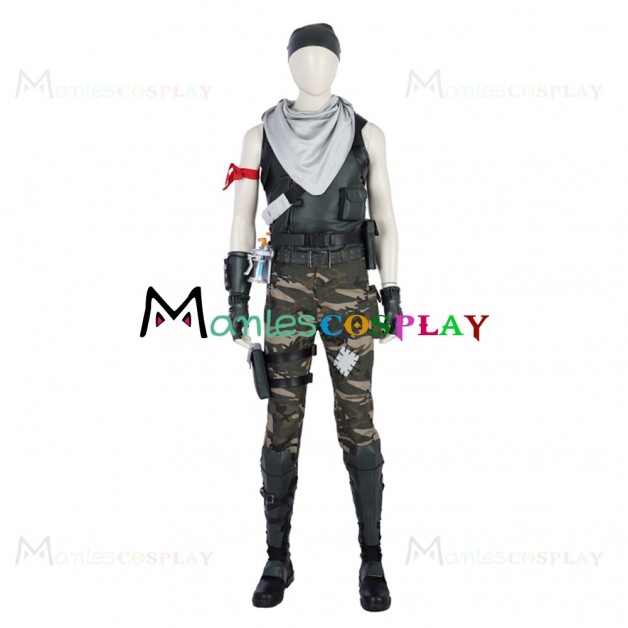 Male Special Soldier Costume For Fortnite Cosplay