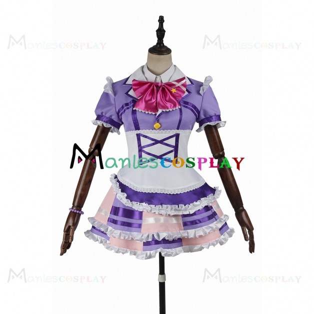 Mari Ohara Purple Dress For LoveLive Sunshine Aqours Cosplay