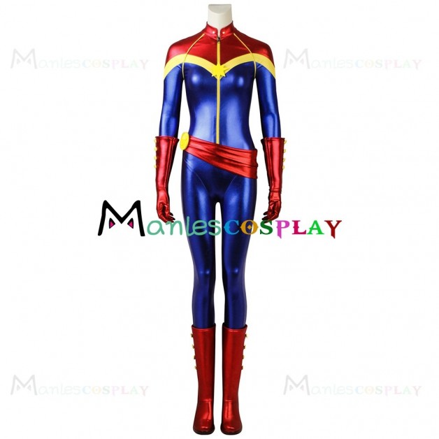 Ms. Marvel Costume Carol Danvers Cosplay Costume