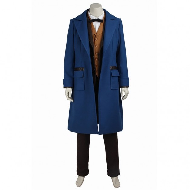 Newt Scamander Costume For Fantastic Beasts Cosplay 