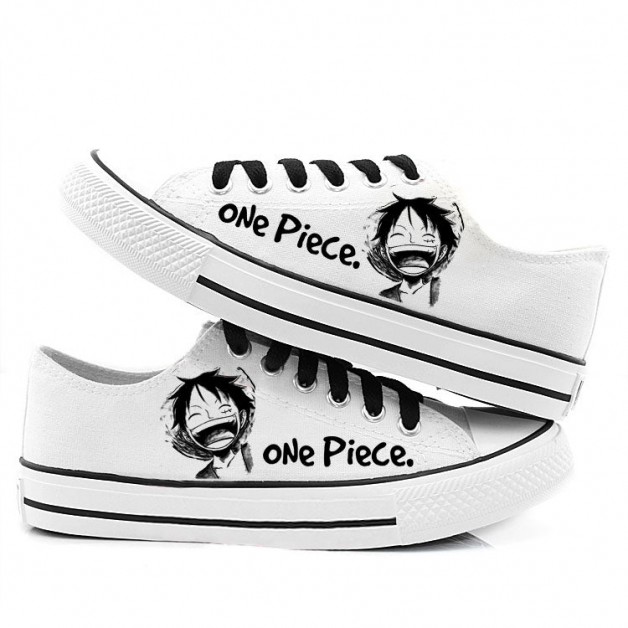 One Piece Cosplay Shoes Canvas Shoes