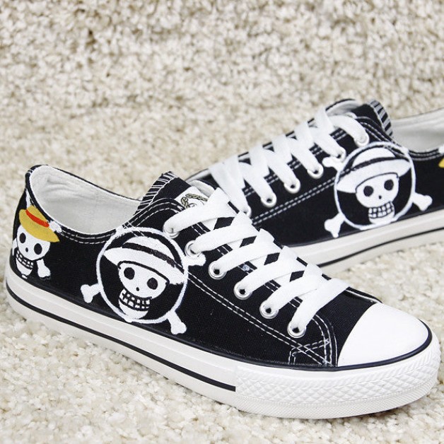 One Piece Cosplay Shoes Canvas Shoes