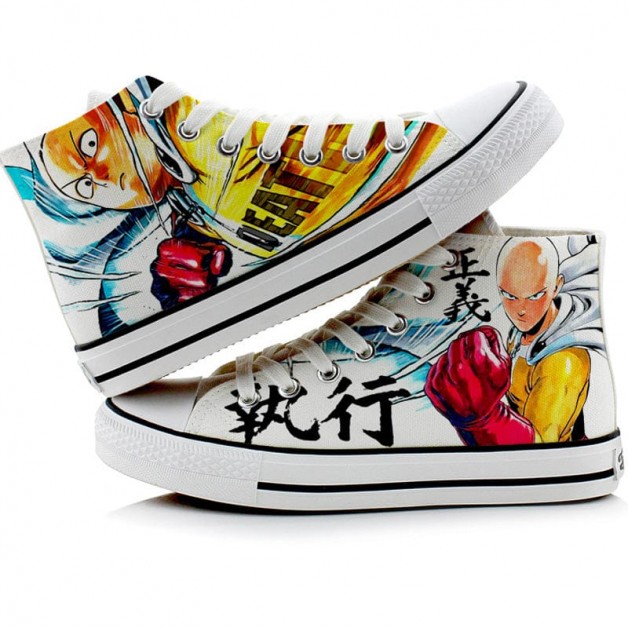 One Punch Man Cosplay Shoes Canvas Shoes