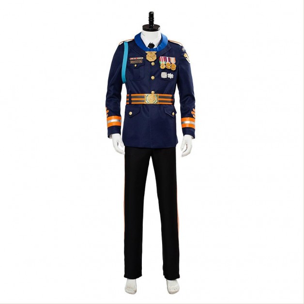 Overwatch Officer 76 Skin Cosplay Costume