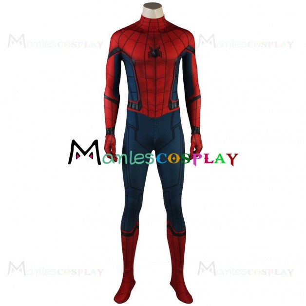 Peter Parker Costume For Spider Man Homecoming Cosplay 