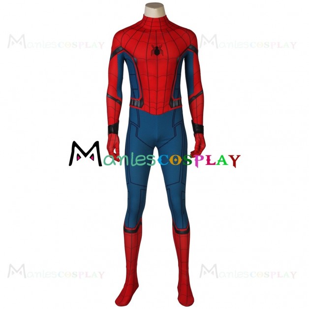 Peter Parker Jumpsuit For Spider Man Homecoming Cosplay 