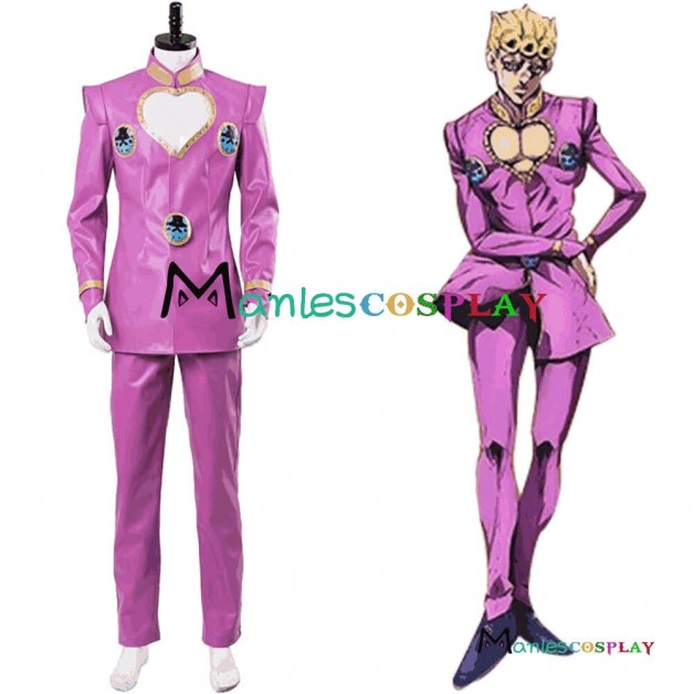 JoJo's Bizarre Adventure: Golden Wind Cosplay Giorno Giovanna Costume